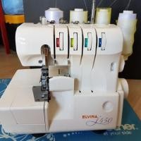 ราคา จักรโพ้ง Elvira L450 (สีขาว) (2118383296)