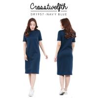 ราคา New L เดรสผ้ายืด crosstwelfth (1799492514)
