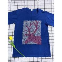 ราคา เสื้อยืดสีน้ำเงิน พิมพ์ลาย (13243353516)