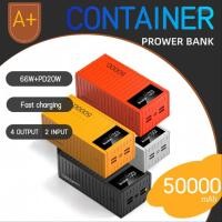 ราคา 【50000mAh/80000mAh 】พาวเวอร์แบงค์ ชาร์จเร็ว 66W ความจุใหญ่ powerbank fast charge type c output แบตเตอรี่สำรอง (29603629824)