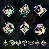 ราคา Original God Seven Elements Miha Tour กระเป๋าเดินทางสองมิติคอมพิวเตอร์โทรศัพท์มือถือสติกเกอร์ติดรถ (27959064018)