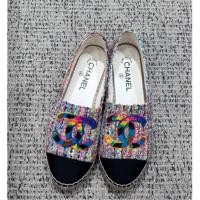 ราคา รองเท้า chanel espadrille แท้100% ซื้อจากshop ไซร์ 38 (21589629587)