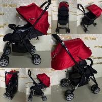 ราคา รถเข็นเด็กมือสองcombiสีแดงสวยสดมาก (42863651932)