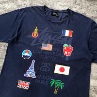 ราคา Stussy World Tour Flag Second Original (44064577683)