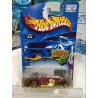 ราคา รถเหล็ก รถฮอทวีล 2002 Hot Wheels Trump Card Series #2/4 Joker Hammered Coupe Collector #072 (19412117562)