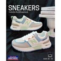 ราคา นําเข้า รองเท้าผ้าใบเด็กผู้หญิงสีขาว แนวสปอร์ตสบาย ๆ เบอร์ 36 37 38 39 40 รองเท้าผ้าใบสาวแฟชั่นสีขาวสีเขียวขุ่น รองเท้ากีฬาสาวอินเทรนด์ล่าสุดลูกไม้หนังสังเคราะห์ยืดหยุ่นลื่นไ (43505716738)