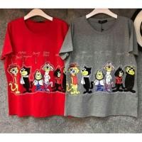 ราคา sale! เสื้อยืดผ้าเด้ง รีดเพชร (1490975794)