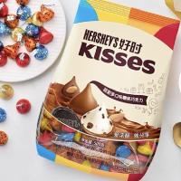 ราคา kisses Hershey's Chocolate Kiss Water Drop ถุงนมสีสันสดใส โกโก้บริสุทธิ์ผสมช็อคโกแลตจำนวนมาก (28416331910)