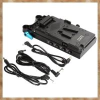 ราคา [KYG] อะแดปเตอร์แผ่นแบตเตอรี่ V Mount V-Lock สําหรับติดตั้งแบตเตอรี่ V Mount สําหรับกล้อง, ไฟวิดีโอ, จอภาพ, เครื่องบันทึกเสียง (41414502806)