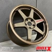 ราคา ล้อแม็กซ์ TE37 YUSTA RACING ขอบ 18x8.5" 5H114.3 ET35 สีน้ำตาล (ขายเป็นชุด 4 วง) 20-13368 (25195424045)