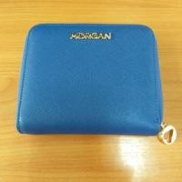 ราคา กระเป๋าสตางค์สุภาพสตรีมือสอง ยี่ห้อ MORGAN ซื้อมาราคา 1,450 บาท ลดเหลือเพียง 600 บาท มีถุงใส่ให้ (1529179025)