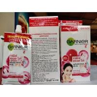 ราคา Garnier ครีม การ์นิเย่ เอจเลส ไวท์ SPF 30 PA+++ ยกกล่อง 6ซอง ครีมบำรุงผิวหน้า (7375896438)