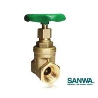ราคา ประตูน้ำ SANWA วาล์วประตูน้ำ วาล์ว ทองเหลือง ขนาด 4 หุน, 6 หุน, 1 นิ้ว (5736467401)