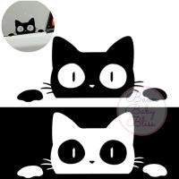 ราคา สติ๊กเกอร์ลายแมว ตกแต่งรถยนต์ กันน้ำ ติดกระจก พื้นผิวเรียบ แมวเหมียว สติ้กเกอร์ Sticker cat น้องแมวน่ารัก แมวเกาะกระจก (14966932649)