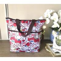 ราคา ถุงผ้าพับเก็บได้ ลายการ์ตูนแบบมีซิป ใบใหญ่ กันน้ำ ลดโลกร้อน (3215935053)