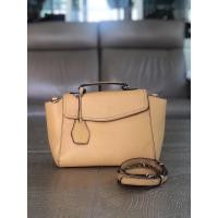 ราคา Brera Italy หนังsafiano สีเหลืองมัสตาร์ด ทรงถือ crossbody ได้หมด (5350688222)
