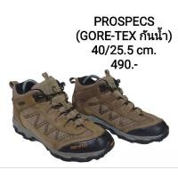 ราคา รองเท้ามือสอง PROSPECS 40/25.5 cm. (GORE-TEX กันน้ำ) (พื้น Vibram) (24857404021)