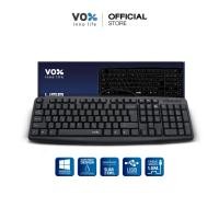 ราคา คีย์บอร์ดมีสาย สีดำ VOX SKB-100 (22889409855)