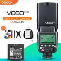 ราคา Godox V860II-C V860II-N V860II-S V860II-F V860II-O TTL HSS Li-ion แบตเตอรี่ Speedlite แฟลช (27940138235)