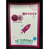 ราคา หนังสือ | We Summary Physics by the brain (ไม่มีขีดเขียนใดๆ) #เดอะเบรน #ฟิสิกส์ #we by the brain (20175399206)