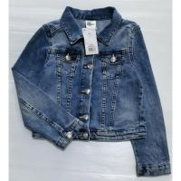 ราคา ❤️ เสื้อยีนส์แขนยาว​ DENIM BY H&M. ไซส์: 120 (40908245754)