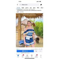 ราคา Mจั๊มสูทสั้น ซีทรูยีนส์งานปักงานป้ายValleyGirl (19090017883)