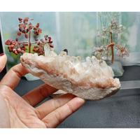 ราคา Natural Red Hematoid Clear Quartz Cluster (9) (43265455766)