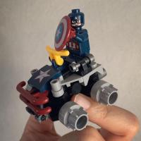 ราคา Lego Heroes avengers DC comic: captain America ตัวต่อเลโก้ กัปตันอเมริกา (4985155539)