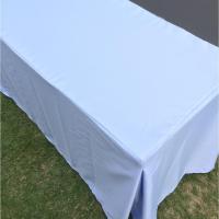 ราคา ผ้าคลุมโต๊ะ หน้าขาว ขนาด 1.80 เมตร ผ้าโซล่อนสีขาว (6546819779)