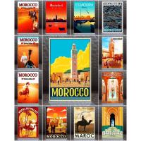 ราคา แม่เหล็กติดตู้เย็น ตัวอะครีลิค โมรอคโค 2×3 นิ้ว Souvenir Acrylic Fridge Magnet Morocco setA1 2x3" (3992069285)