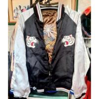 ราคา sukajan เสือ มังกร แผนที่ ใส่ได้ 2ด้าน สวยๆๆๆ (29721078809)