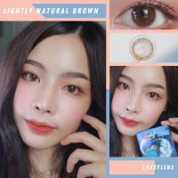 ราคา คอนแทคเลนส์ขนาดมินิสี : Brown / GrayLightly Natural (Luxzylens) (27368220307)