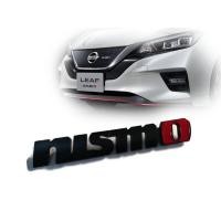 ราคา *ส่งเร้ว* LOGO NISMO สีดำมีขายึดติดหน้ากะจัง NISSAN ทุกรุ่น (23468503530)