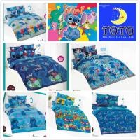 ราคา ลิขสิทธิ์แท้%STITCH (สติทช์) ชุดผ้าปู +รวมผ้านวม/ มีขนาด 3.5, 5,6 ฟุต TO TO ชุดเครื่องนอนโตโต้ ลายการ์ตูนลิขสิทธิ์แท้ (5329185558)