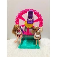 ราคา ชิงช้าสวรรค์บาร์บี้ เชลซี Barbie Club Chelsea Carnival ของแท้ Mattel มือสอง สภาพดี (29083143677)