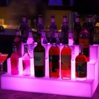 ราคา เคาน์เตอร์บาร์ 3ชั้นมีไฟLED 6สี ชั้นวางแก้วเคาน์เตอร์บาร์ แบบตั้งโต๊ะ ชั้นวางเครื่องดื่มเคาน์เตอร์บาร์ ✔️พร้อมส่ง (26610915984)