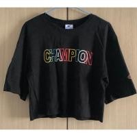 ราคา เสื้อผ้ายืด ทรงครอป Champion ป้ายติดไซด์ m อก 38” ยาว 18”(ของแม่ค้าค่ะ) (23719693049)