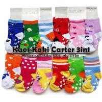 ราคา Carters Socks set 3in1 อายุ 0-6M และ 6-12M / Carter Baby Socks (9722538014)