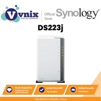 ราคา Synology DiskStation DS223j อุปกรณ์จัดเก็บข้อมูลบนเครื่อข่าย NAS 2-Bay 1 GB DDR4 non-ECC By Vnix Group (18785113220)