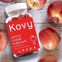 ราคา ลดน้ำหนัก​เสริมภูมิ​ kovy ACV gummies | แอปเปิ้ลไซเดอร์เยลลี่นำเข้าจาก USA 60เม็ด 100mg. (3689953686)