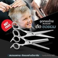 ราคา ส่งด่วน!! กรรไกร กรรไกรตัดผม กรรไกรซอยผม สแตนเลสแบบฟันปลา ขนาด 6.5 นิ้ว สำหรับช่างตัดผม กรรไกรอย่างดี รับประกันความคม (29974561567)