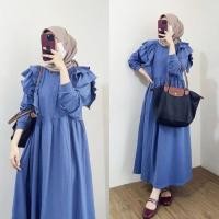 ราคา Zahra- ชุดเดรสผู้หญิง Meldi Ruffle (28390347737)