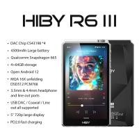 ราคา HiBy R6III 2025 / R6 Gen 3 Android 12 เครื่องเล่นเพลง MP3 เสียงความละเอียดสูง (24394161230)