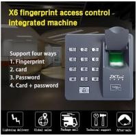 ราคา ZkTeco X6 เครื่องสแกนนิ้วและทาบบัตรเปิดประตูด้วยคีย์การ์ดหรือบัตร MiFare Access Control รับประกัน 1 ปี HIP CMG280 (20338313447)