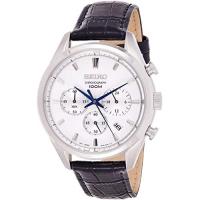 ราคา Karnvera Shop นาฬิกาข้อมือผู้ชาย Seiko Chronograph Silver Dial Men's Watch SSB291P1 (5690121293)
