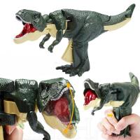 ราคา ของเล่นไดโนเสาร์สวิง แบบแมนนวล / จําลองหัวเขย่า โมเดล Tyrannosaurus Rex / ของเล่นเด็กและผู้ใหญ่ที่น่าสนใจ / เคล็ดลับเกมกัดเสา (23381470784)