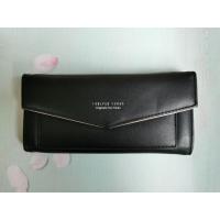 ราคา กระเป๋าสตางค์​ forever​young​ แถมสายสะพายหนัง pu​ สีดำซับในสีนู้ด (6232842873)