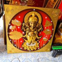 ราคา ภาพวาดปิดทอง ภาพมงคล เสริมฮวงจุ้ย ตกแต่งผนัง (11512268141)