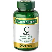 ราคา Nature's Bounty Vitamin C 500 mg 250 Tablets วิตามินซี 500 มก. 250 เม็ด (14081485088)