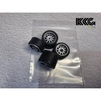 ราคา [พร้อมส่ง] ล้อรถกระป๋อง ล้อแต่ง ยางหนึบ เหมาะสำหรับรถบังคับ รถกระป๋องตราเพชร (10842142459)